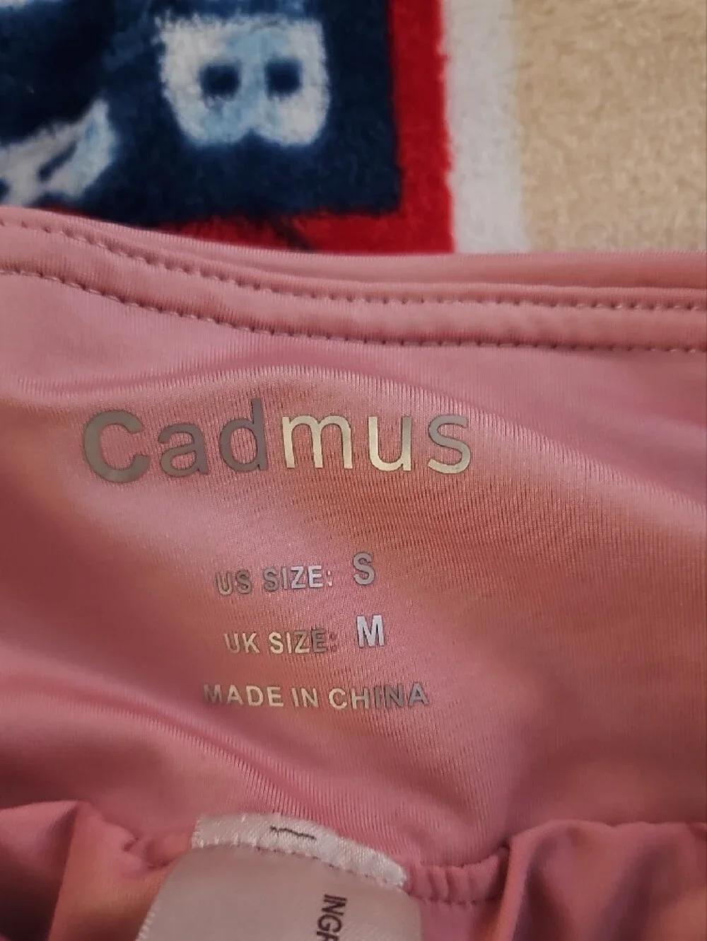 Women's Athletic Running Shorts — Dusty Pink - Picture 4 of 5